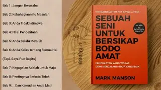 Audiobook Sebuah Seni Untuk Bersikap Bodo Amat| Mark Manson| Full Book| Bahasa Indonesia