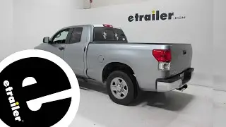 Установка: Фаркоп Curt Double Lock с двойной блокировкой для установки под днищем автомобиля Toyota Tundra 2013 года выпуска.