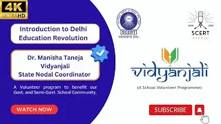 Vidyanjali | Feat. Dr. Manisha Taneja | SCERT DELHI STUDIO