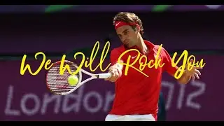 We will rock you - Tennis Edit