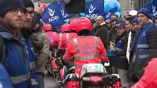 10 000 policiers manifestent à Bruxelles pour se faire entendre du monde politique
