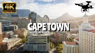 Cape Town, South Africa In 4K By Drone - Amazing View Of cape Town, South Africa 