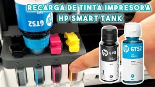 Como Recargar Tinta en Impresora HP Smart Tank Paso a Paso