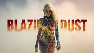 Burning Man Bodypaint Dance &ndash; Sensual 4K Trance Music Video