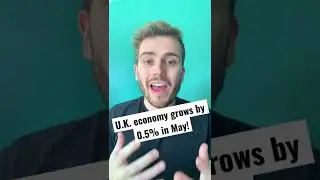 Will there be a recession in 2022? | U.K. GDP +0.5% in May #shorts #economy #property