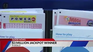 Colorado Lottery announces $3 million winner in Pueblo