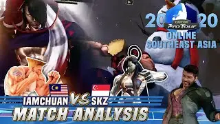 SFV CE Match Analysis: CPT Online SE Asia 1 GRAND FINALS - IamChuan (Guile) vs. SKZ (Seth)