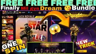 Finally Got FFWS Role Star Bundle 😱 | Luck Royale Big Win 💥 | Free Fire New Bundle Spin! 