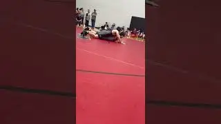 Taylor's first Gaffney High School wrestling match!