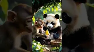 Hungry Baby Panda 😢 | One Banana Changed Everything 🐼🍌