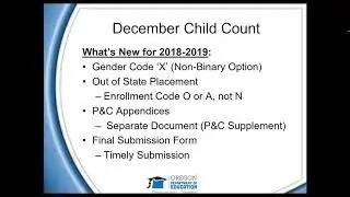 SECC Child Find Fall 2018 Regional Training Webinar