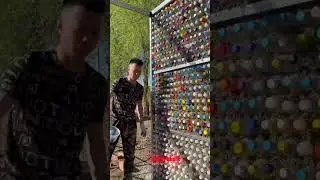 Этот дом сделан из сотен переработанных пластиковых бутылок!