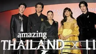 Лиза, Вин Метавин, Галф Канавут и Блю на эксклюзивном вечере Amazing Thailand Ambassador Exclusiv...