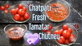 Chatpat Jhatpat Tamatar ki chutney#Time friendly cooking#Budget Friendly recipes