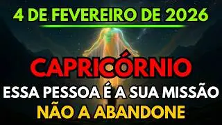 ♑🔥 CAPRICÓRNIO – ESSA PESSOA É A SUA MISSÃO, NÃO A ABANDONE...