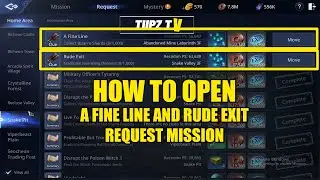 MIR 4 - OPEN A FINE LINE AND RUDE EXIT | SNAKE PIT REQUEST MISSION