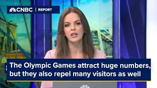 The Olympic Games attract huge numbers, but they also repel many visitors as well