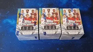 Topps UCC Chrome 2024/25 😱🔥 3x Blaster Box
