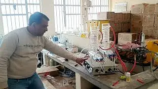 Double stage 4 ltr output Glass Water Still with Quartz Heaters
