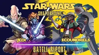 Star Wars Shatterpoint Battle Report Jedi vs Scoundrels S04E04