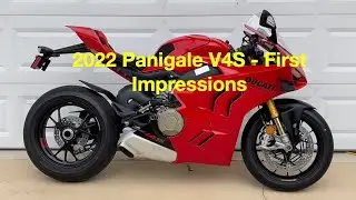 2022 Panigale V4S First Impressions