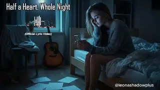 Half a Heart, Whole Night 😔❤️‍🩹🥀ll Leona Shadow Plus ll Official Lyric Video