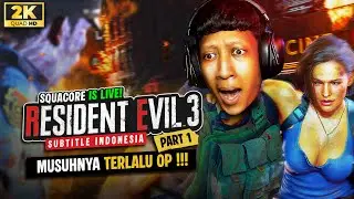 Nemesis TERLALU OP... Jill Bisa Menang?! - Resident Evil 3 Indonesia (PART 1)