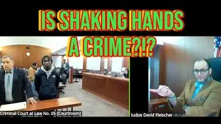 Shaking Hands is NOT a CRIME! Judge Fleischer Finds NO PROBABLE CAUSE in FLIMSY Case!