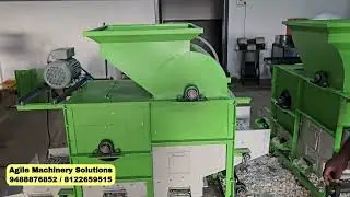 #garlicbulbbreaker #garlicgradingmachine #groundnutdecorticator Agile Machinery Contact: 9994357685