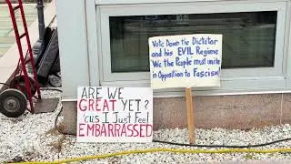 Hundreds gather in Middletown to protest ICE
