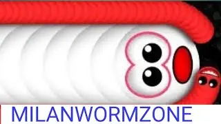 ||Wormate.io Biggest Worm|| #Gameplay!Slither #21🐍#MILANWORMZONE