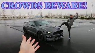 The Stradman Burns Tires in my Shelby GT350