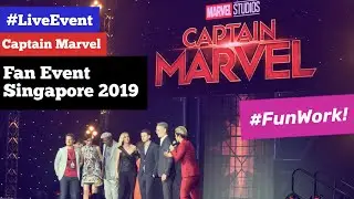 [EXCLUSIVE] Captain Marvel Fan Event - Singapore 2019