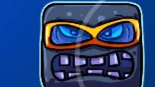 Level 60 Funny Blue Ball Journey Android Mod Boss