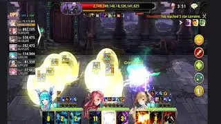 [King's Raid] Sithrael Challenge Raid, Vespa overbuffed her again