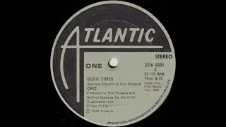 Chic &ndash; Good Times/Atlantic &ndash; DDK 4801 Canada 1979