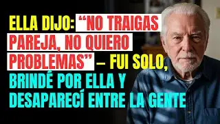 Ella dijo: “No traigas pareja, no quiero problemas” — Fui solo, brindé por ella y desaparecí entre