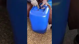 Small tank making process with old technology machine