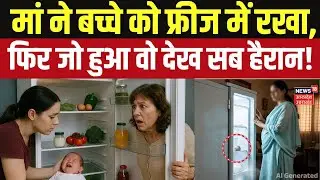Moradabad News: मां ने बच्चे को फ्रीज में रखा… फिर जो हुआ वो देख सब हैरान! Breaking News | UP News