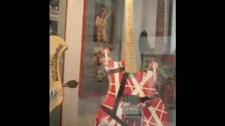 Edward Van Halen Kramer Guitar @ Guitar Center Hollywood Rock Walk.