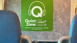 Learning the Quiet Zone cars on GO Trains have designated hours - Ontario Canada January 29, 2026