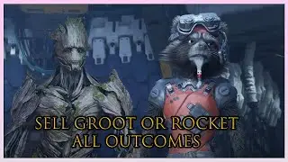 Sell Groot or Rocket? Monster Queen Choices (All Outcomes) | Guardians of the Galaxy