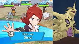 6*EX-R 3/5 Neo Champion Silver & Mega Tyranitar at 3000pts Champion Stadium | Pok&eacute;mon Masters EX