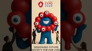 The World&rsquo;s Playground for Ideas #3Dart #MiniatureWorld #AIArt #3DFigure #Cute3D #TinyAI #expo2025