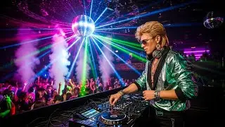 High-Energy Euro Disco Neon Waves 1980s | Retro Night Mix for Dance Souls 💫