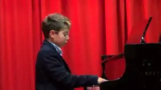 Rachmaninoff Prelude op 23 n 5 in G minor. Jacopo Fulimeni (11 years)