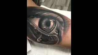 Eye tattoo | Teardrop tattoo, Men body tattoos