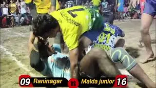 Chator kabaddi tournament,, Raninagar VS Malda junior team 
