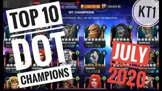 Top 10 Damage Over Time Champions In MCOC! July 2020!