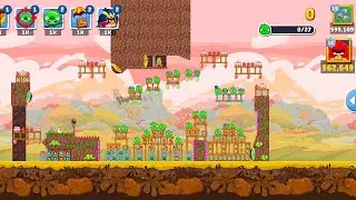 Level 1-2 &ndash; Angry Birds Friends No Power-Up Challenge (T-1621) | 3 Stars Gameplay &ndash; Sep 29